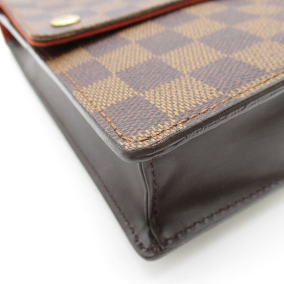 LOUIS VUITTON Portobello Shoulder crossbody Bag Damier canvas Used unisex - Picture 15 of 15